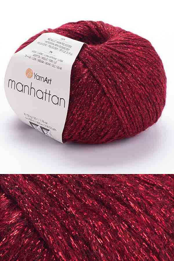 YARNART MANHATTAN 913 Bordo