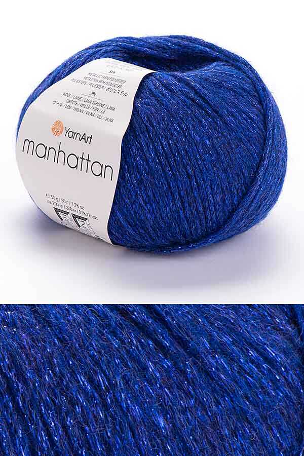 YARNART MANHATTAN 914 Saks Mavi