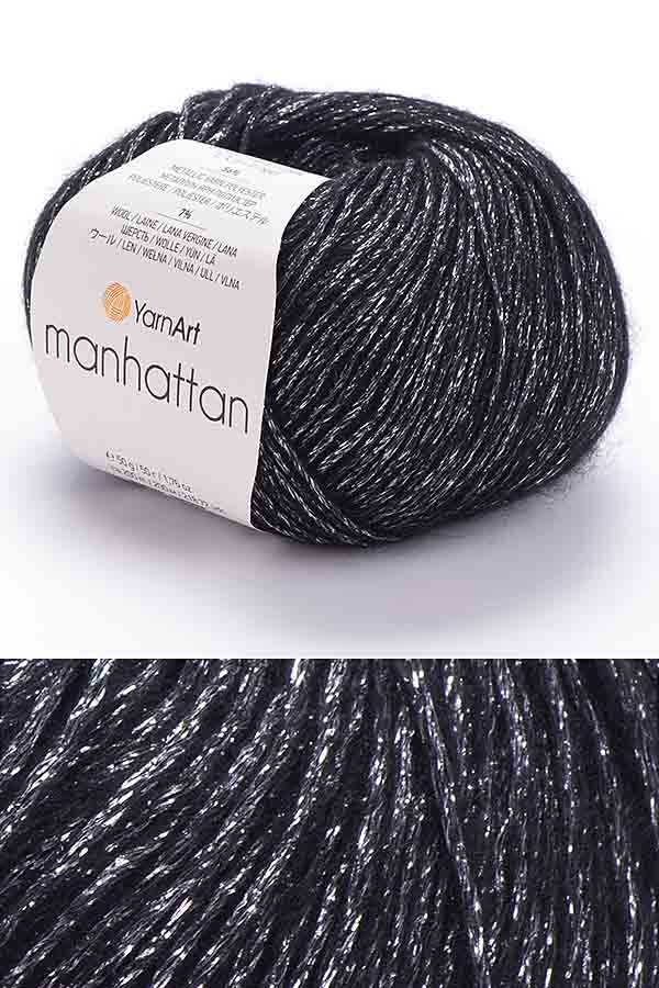 YARNART MANHATTAN 915 Antrasit