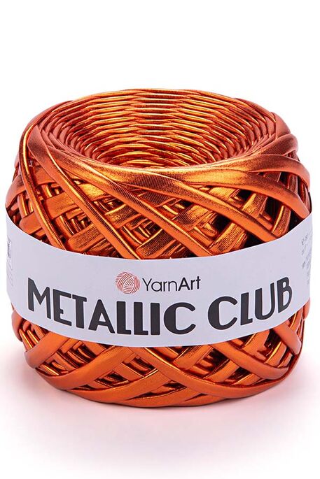Yarnart yarn - YARNART METALLIC CLUB 8107 Turuncu
