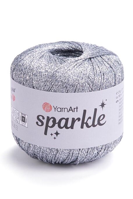 YARNART - YARNART SPARKLE 1300 Gümüş