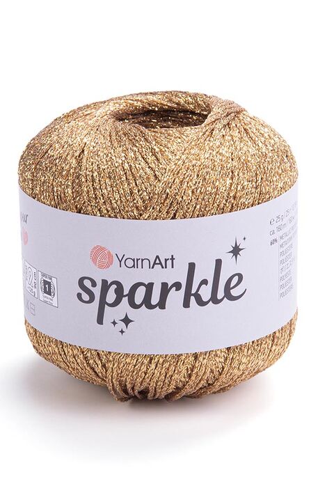 YARNART - YARNART SPARKLE 1309 Altın