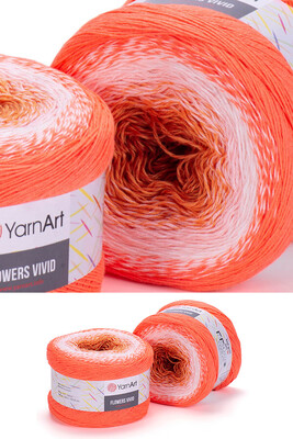 YARNART - YARNART FLOWERS VIVID color 512